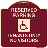 Reserved Parking Tenants Only No Visitors (With Graphic)