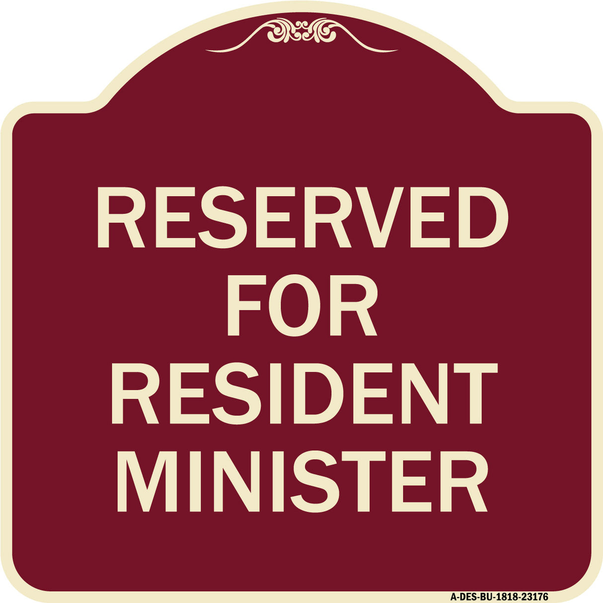 Reserved for Resident Minister
