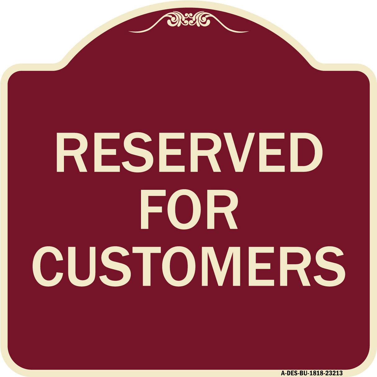 Reserved for Customers