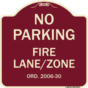 Princeton New Jersey No Parking Fire Lane Zone