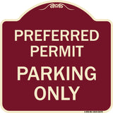 Preferred Permit Parking Only