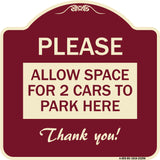 Please - Allow Space for 2 Cars to Park Here Thank You!