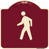Pedestrian Crossing Symbol