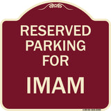 Parking Reserved for Imam