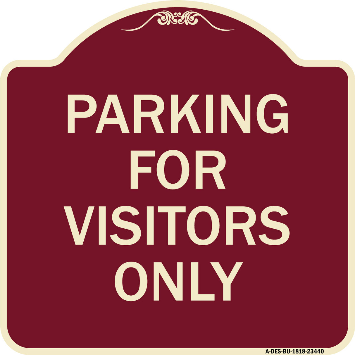 Parking for Visitors Only