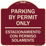 Parking by Permit Only - Estacionamiento Con Permiso Solamente