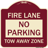 No Parking Tow-Away Zone