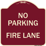 No Parking Fire Lane