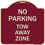 No Parking Tow Away Zone