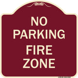 No Parking Sign No Parking Fire Zone