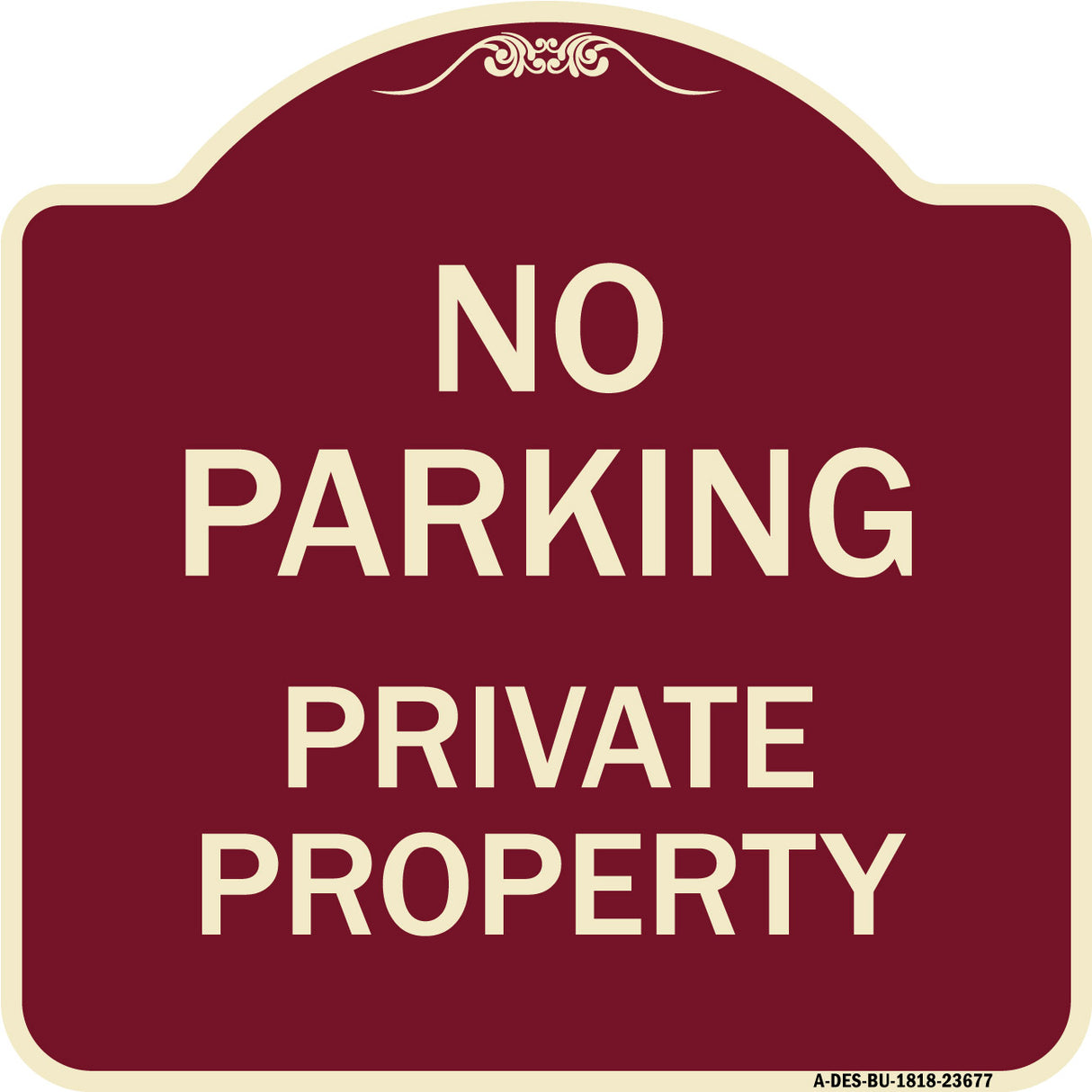 No Parking Private Property