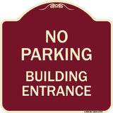 No Parking Building Entrance