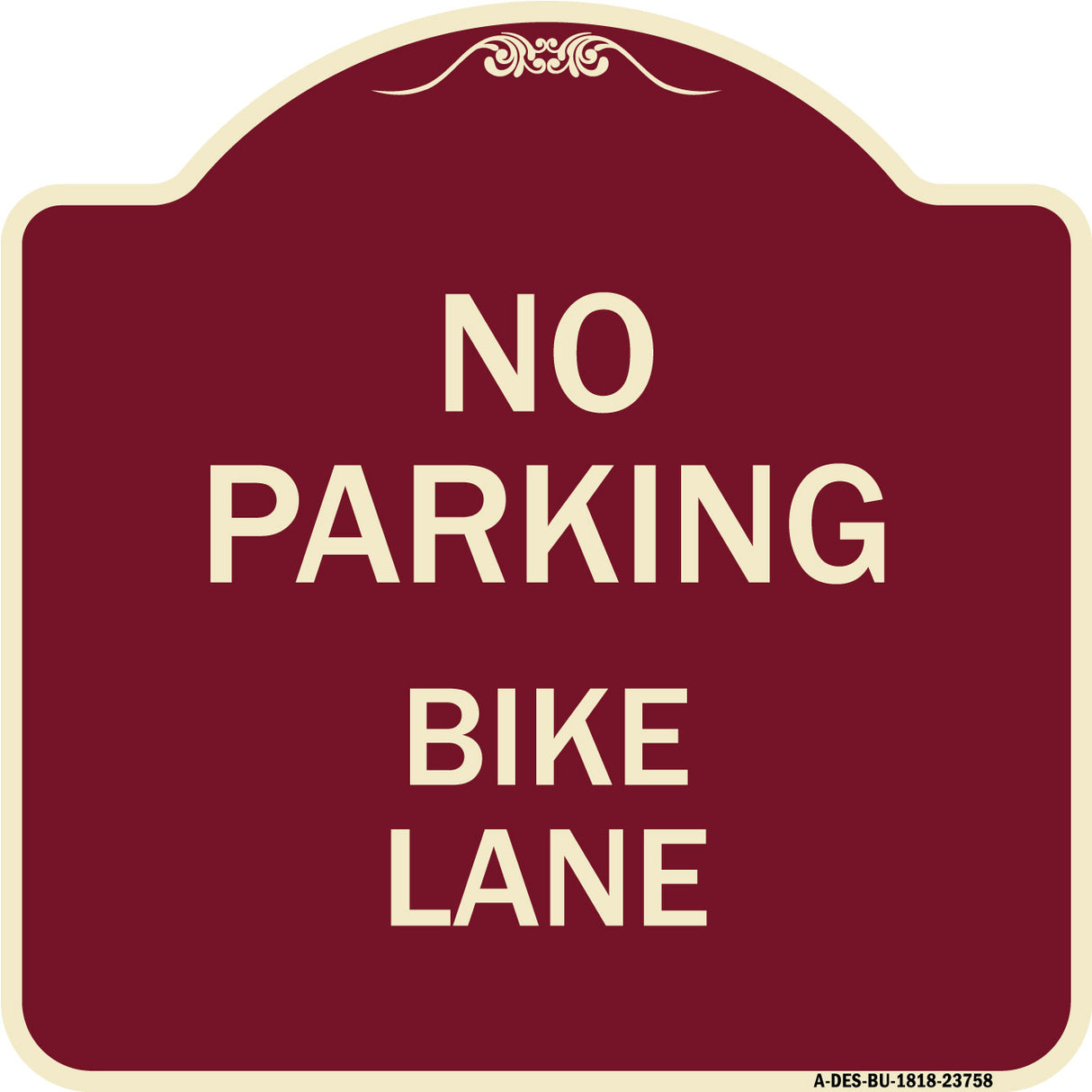 No Parking Bike Lane