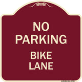 No Parking Bike Lane