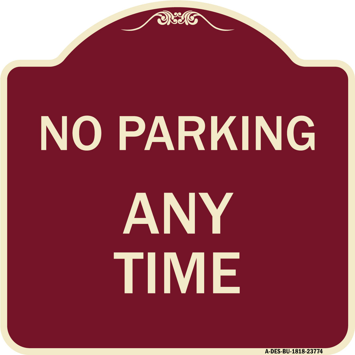No Parking Anytime