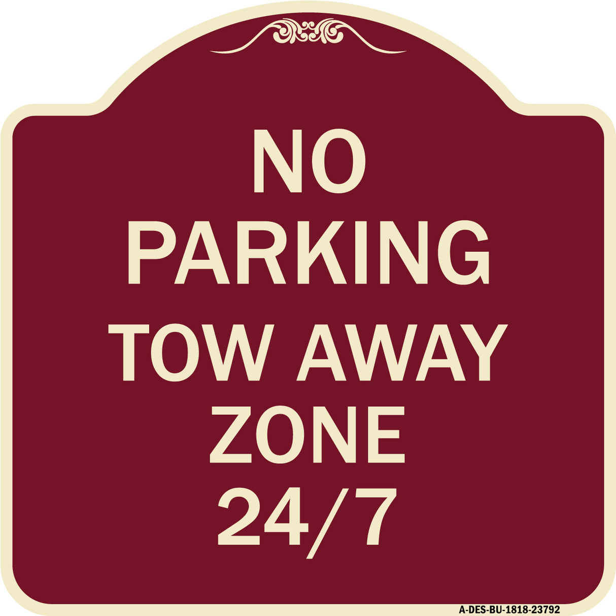 No Parking - Tow Away Zone 247