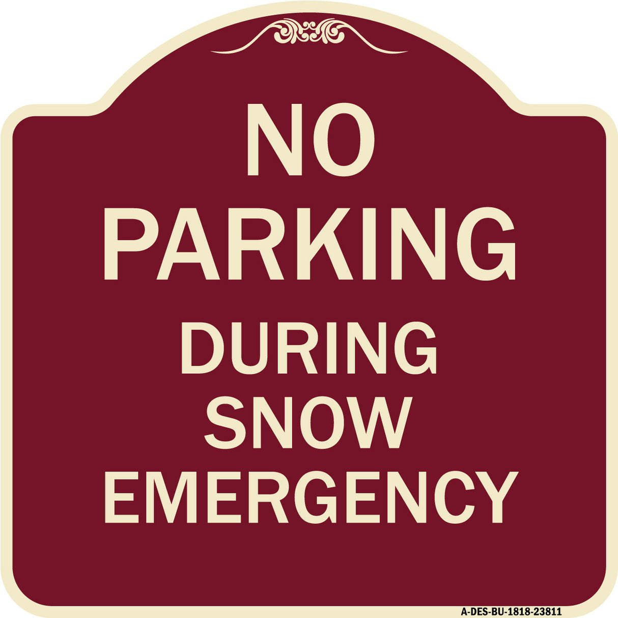 No Parking - During Snow Emergency