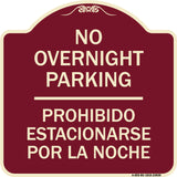 No Overnight Parking - Prohibido Estacionarse Por La Noche