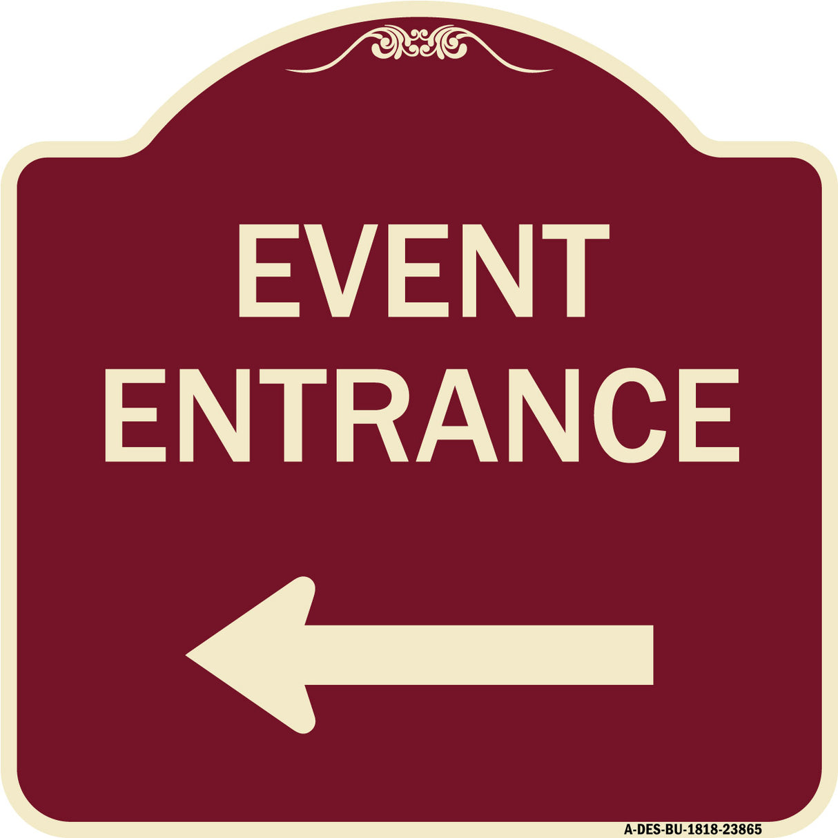N Event Entrance (With Left Arrow)