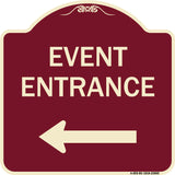 N Event Entrance (With Left Arrow)