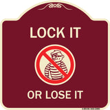 Lock It or Lose It (With Graphic)