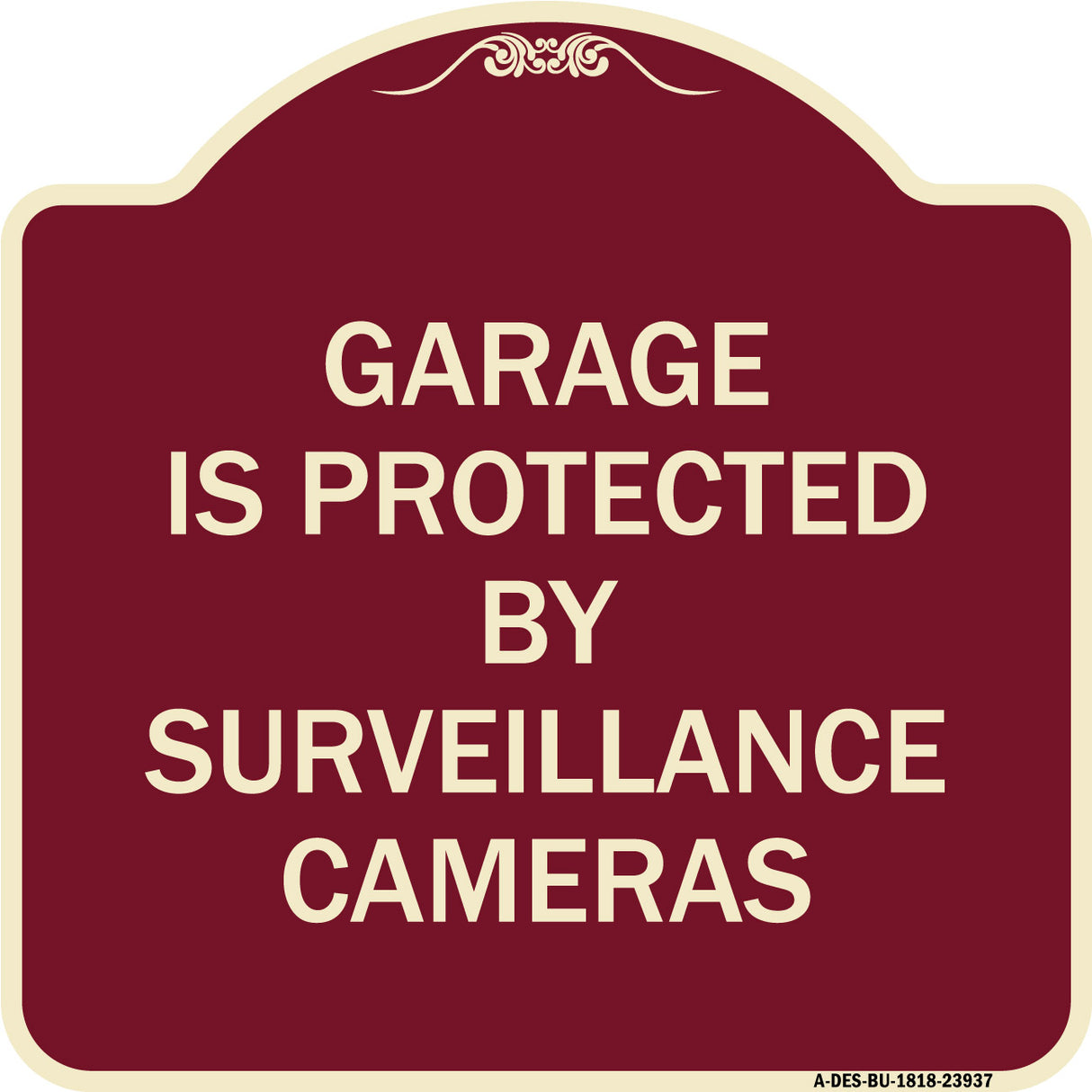 Garage Is Protected by Surveillance Cameras