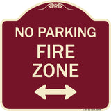 Fire Zone with Bidirectional Arrow