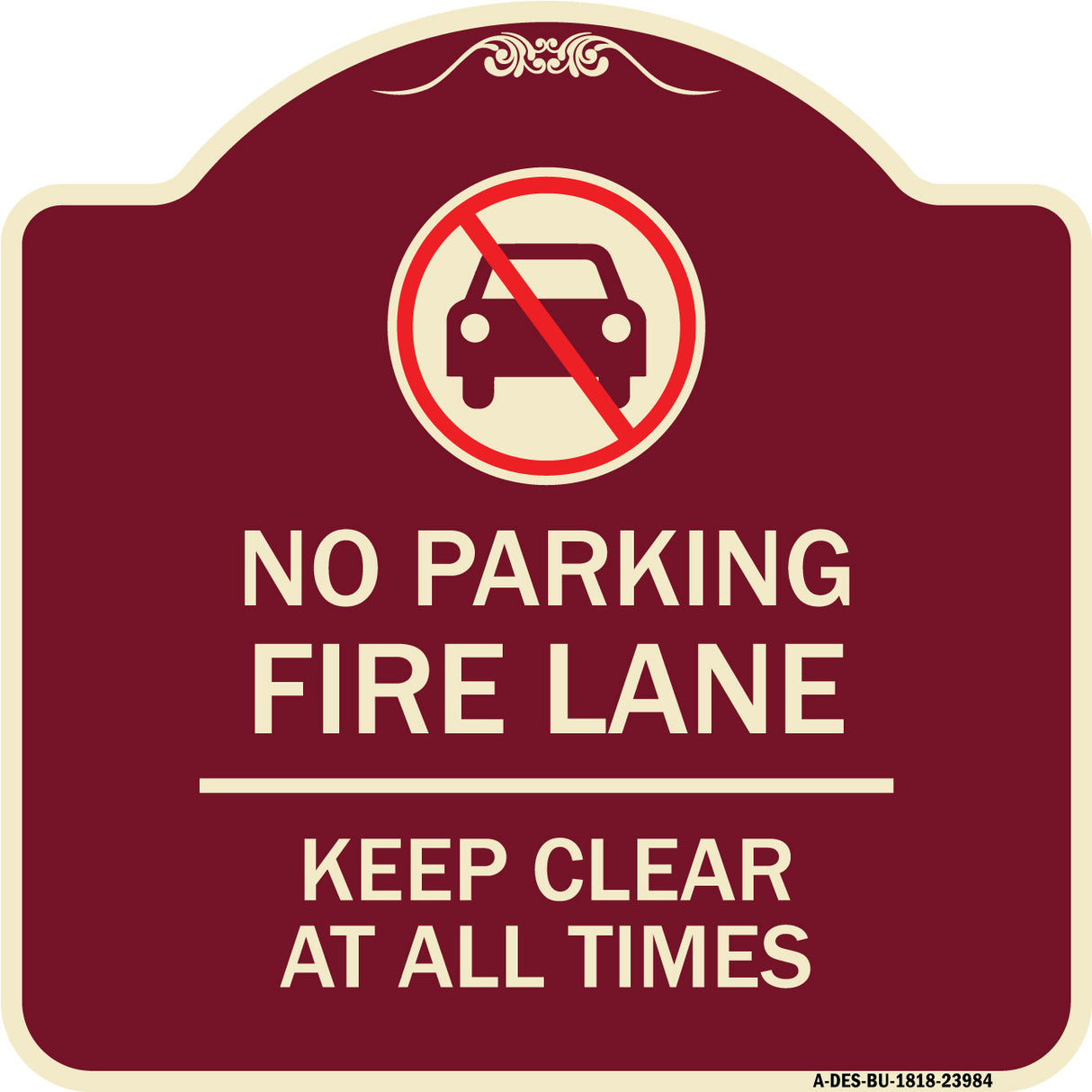 Fire Lane Keep Clear