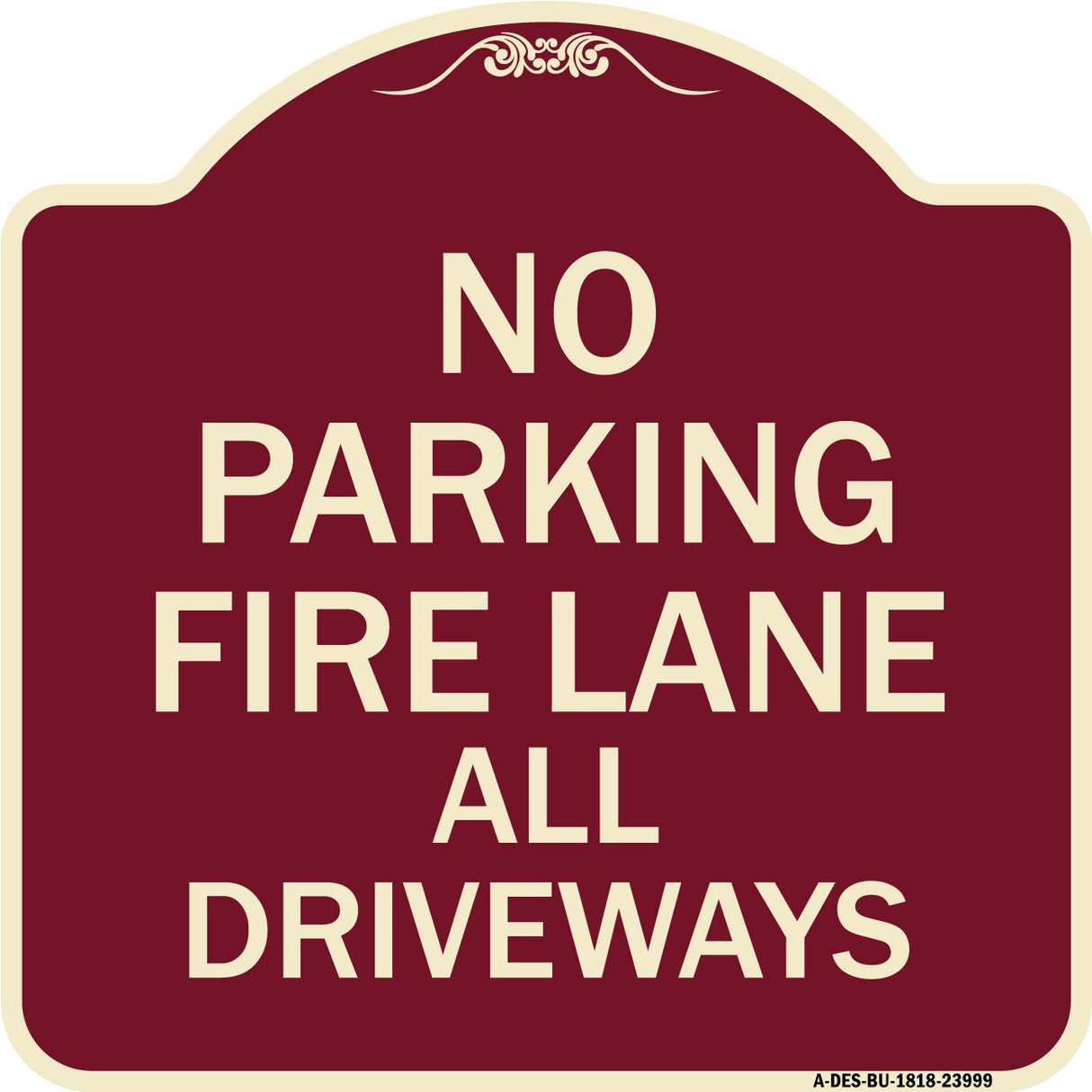 Fire Lane All Driveways