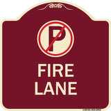 Fire Lane (No Parking Symbol)