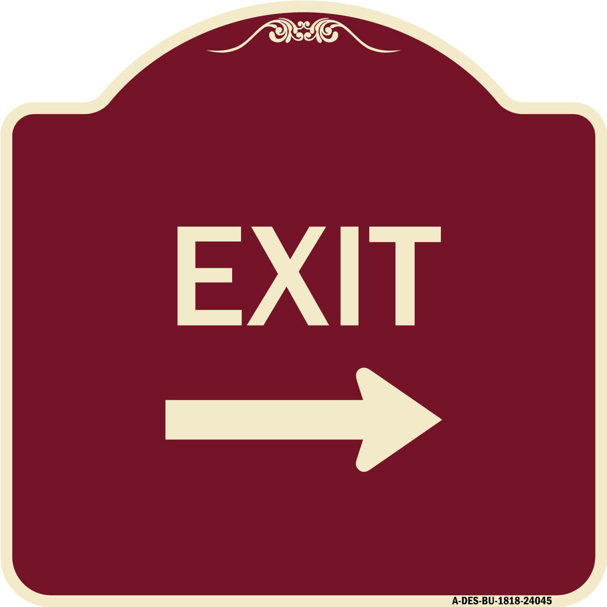 Exit (With Right Arrow) 3