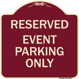 Event Parking Only