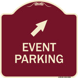 Event Parking (Up Right Arrow Symbol)