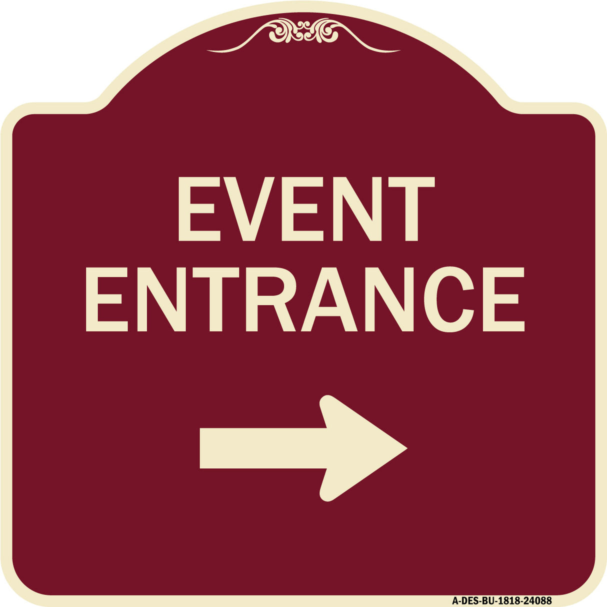 Event Entrance (With Right Arrow)