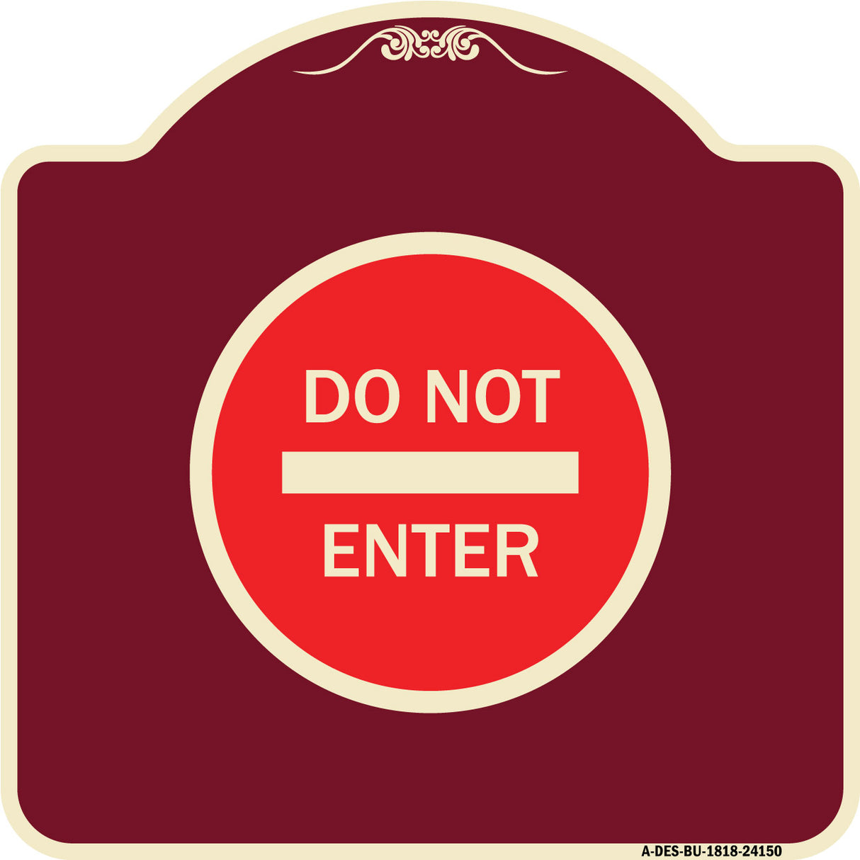 Do Not Enter