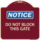 Do Not Block This Gate