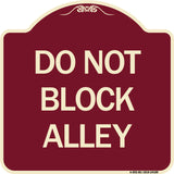 Do Not Block Alley