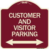 Customer and Visitor Parking (Bidirectional Arrow)