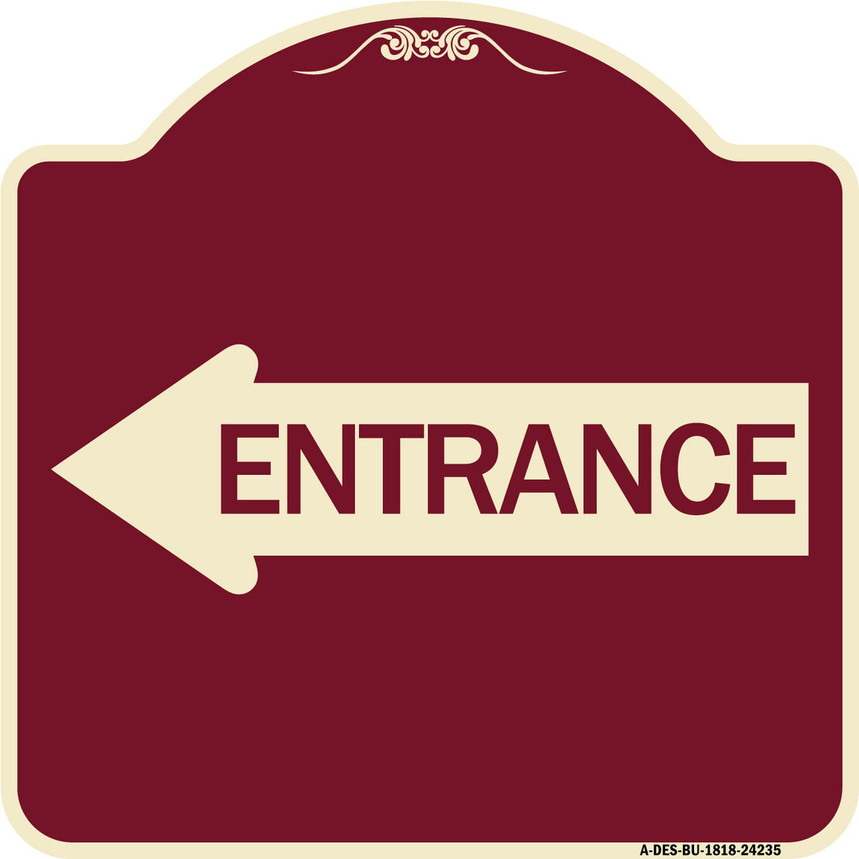 Left Arrow Entrance