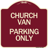 Church Van Parking Only