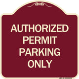 Authorized Permit Parking Only