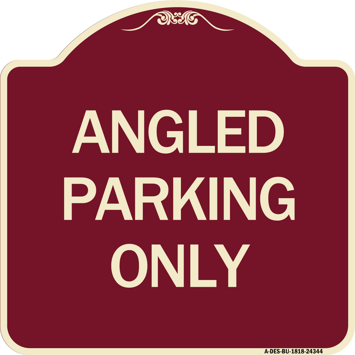 Angle Parking Only