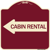 Cabin Rental (With Left Arrow)