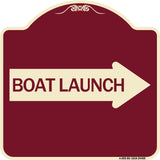 Boat Launch (With Right Arrow)