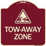 Tow-Away Zone with Graphic