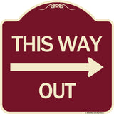 This Way Out (Right Arrow)