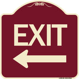 Exit with Left Arrow
