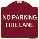 Pavement Stencil No Parking Fire Lane
