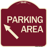 Parking Area (Up Left Arrow Symbol)