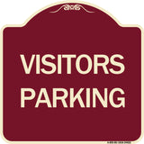 Parking Lot Sign Visitors Parking